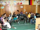 Blsergruppe der GHS unter der Leitung von Frau Lexen