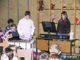 Orff/Keyboard/Flte unter der Leitung von Frau Hoffmann 