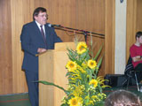Regierungsschuldirektor A. Borrelbach bei seiner Ansprache