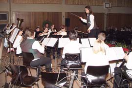 Das Vor-Orchester unter Leitung von Sandra Jakobs